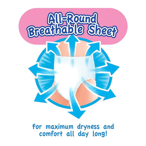 Merries Kao Baby Pants Diaper XL 38 Pieces x3 Bags Deal (12-22KG)