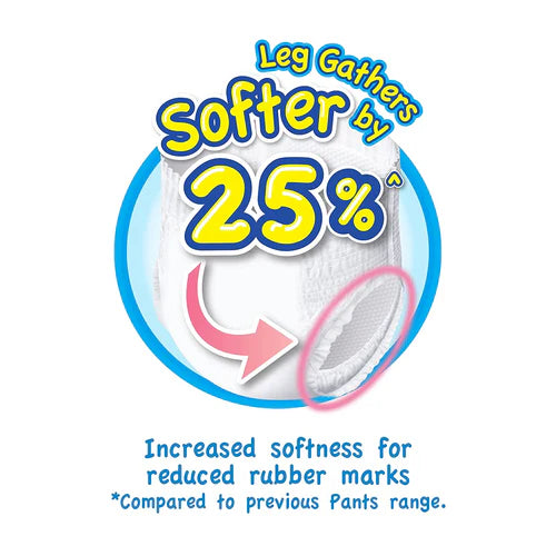 Merries Kao Baby Pants Diaper XL 38 Pieces x3 Bags Deal (12-22KG)